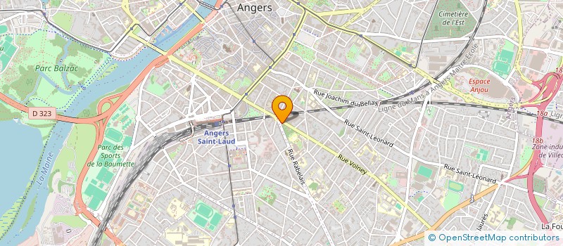 localisation de l'entreprise LA FEDE UCO à ANGERS