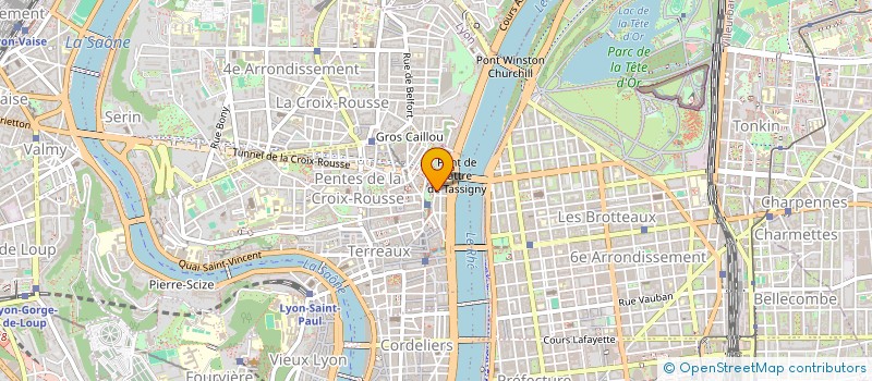 localisation de l'entreprise LA FEDERATION à LYON