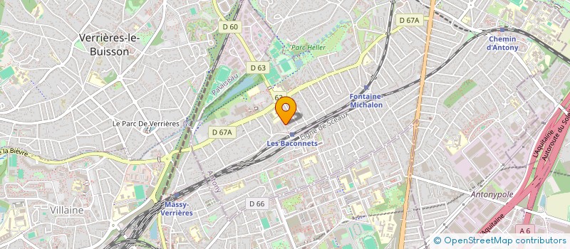 localisation de l'entreprise LA FEDERATION CBD FRANCE à ANTONY