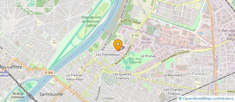 localisation de l'entreprise LA FEDERATION DES ASSOCIATIONS POUR LA PROMOTION DU  NUMERIQUE EN AFRIQUE (FEDERATION APNA) à SARTROUVILLE