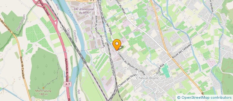 localisation de l'entreprise LA FEE  CHEVAL-BLANC