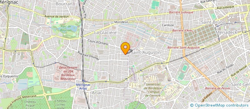 localisation de l'entreprise LA FEE ARTISANE  MERIGNAC