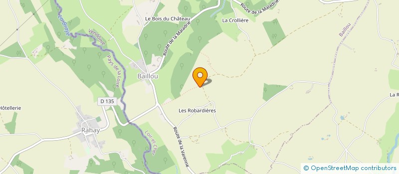 localisation de l'entreprise LA FEE AUX CHOUX  BAILLOU