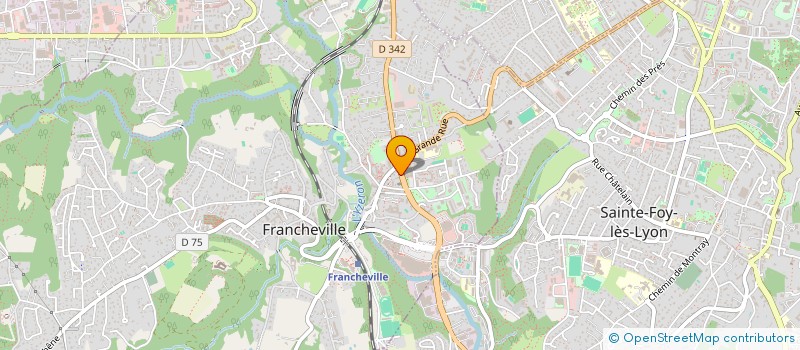 localisation de l'entreprise LA FEE CASTOR  FRANCHEVILLE