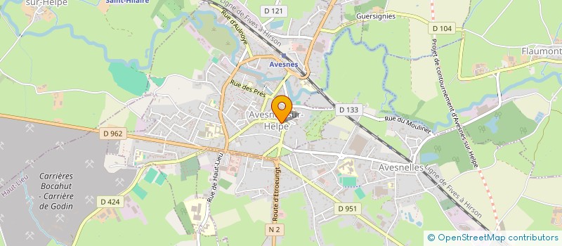 localisation de l'entreprise LA FEE CHIC à LAROUILLIES
