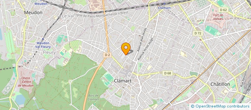 localisation de l'entreprise LA FEE DE MEUDON à CLAMART