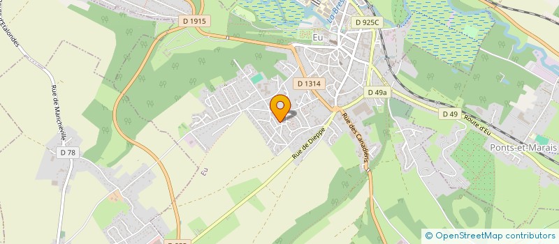 localisation de l'entreprise LA FEE DE VALCLAURICH  EU