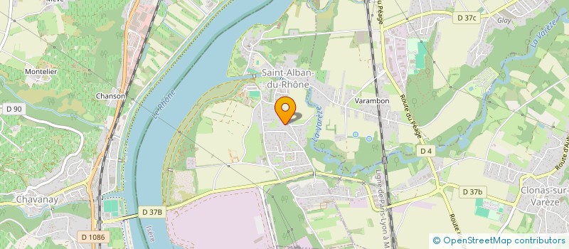 localisation de l'entreprise LA FEE DES CLEFS  SAINT-ALBAN-DU-RHONE