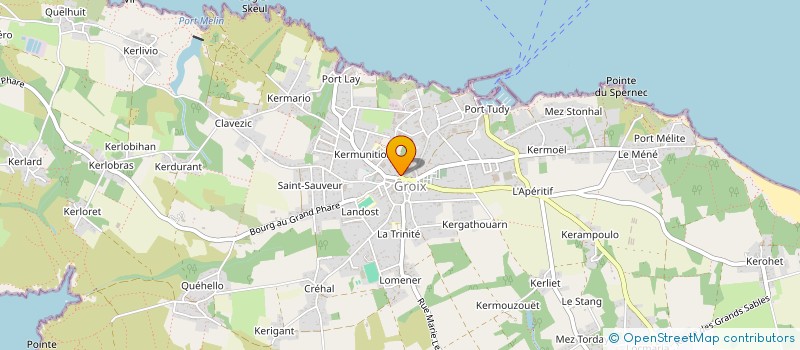 localisation de l'entreprise LA FEE DEVELOPPEMENT  GROIX