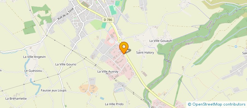 localisation de l'entreprise LA FEE DU BIEN  PORDIC