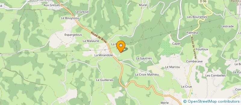 localisation de l'entreprise LA FEE LA BRICOLE  MONTVALENT