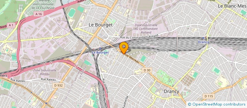 localisation de l'entreprise LA FEE LINETTE à DRANCY