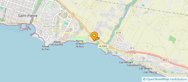 localisation de l'entreprise LA FEE SOPHRO à SAINT-PIERRE