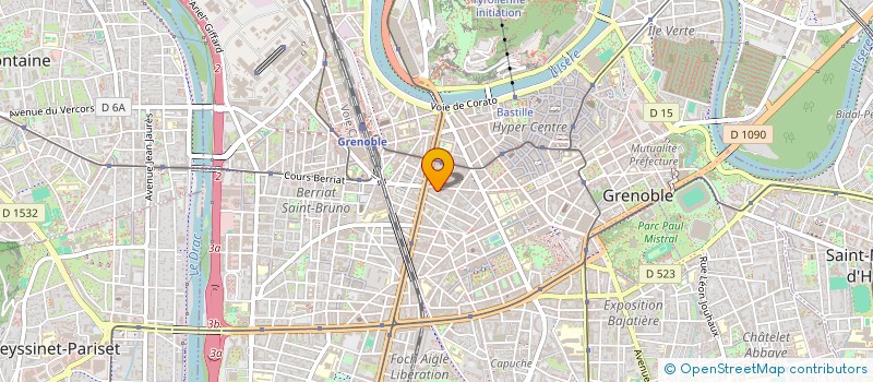 localisation de l'entreprise LA FEE TUCCINI  GRENOBLE