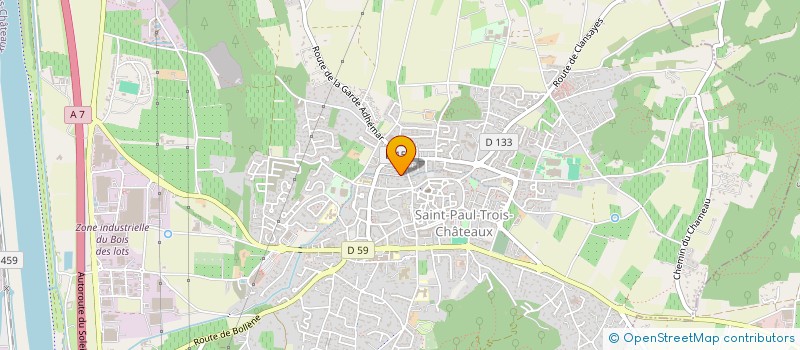 localisation de l'entreprise LA FEERIE  SAINT-PAUL-TROIS-CHATEAUX