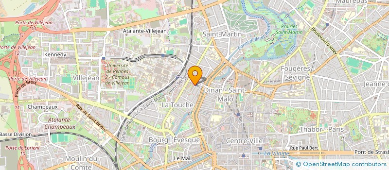 localisation de l'entreprise LA FEJEANTERIE  RENNES