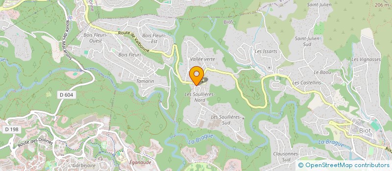 localisation de l'entreprise LA FELICITE  LEUCATE