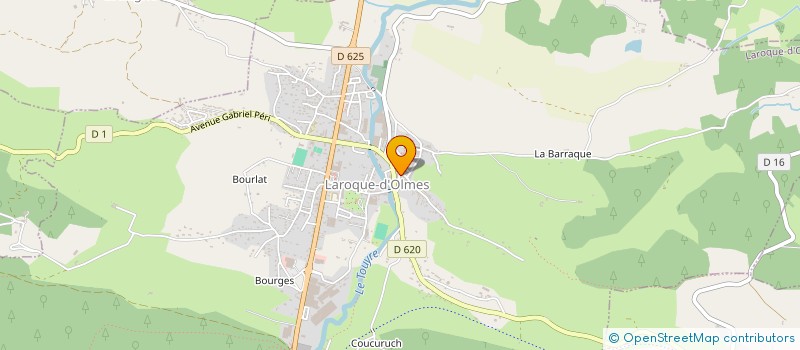 localisation de l'entreprise LA FELIXIENNE à LAROQUE-D'OLMES