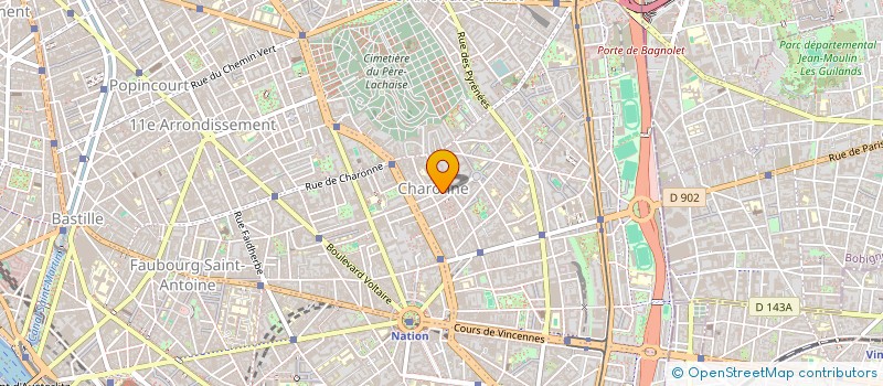localisation de l'entreprise LA FEMELLE DU REQUIN à NOISY-LE-SEC