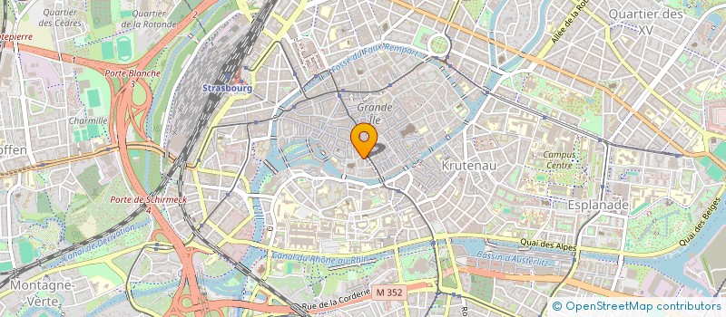localisation de l'entreprise LA FEMME A BARBE à STRASBOURG