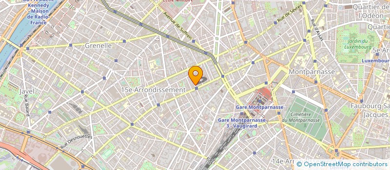 localisation de l'entreprise LA FEMME NOUVELLE  PARIS