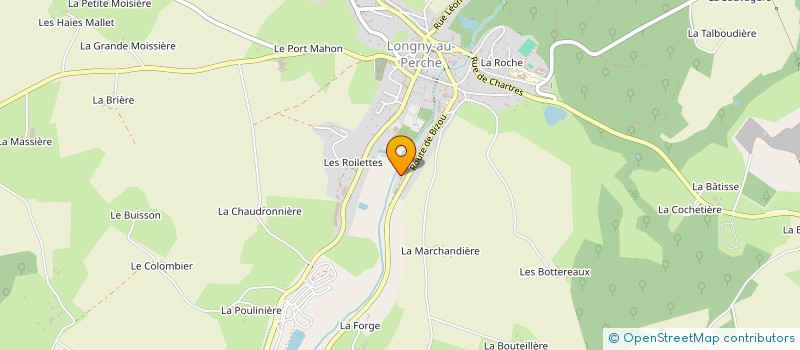 localisation de l'entreprise LA FENDERIE à LONGNY LES VILLAGES