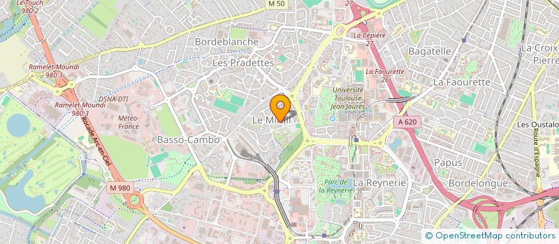 localisation de l'entreprise LA FENETRE à TOULOUSE