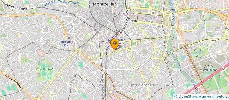 localisation de l'entreprise LA FENETRE  MONTPELLIER