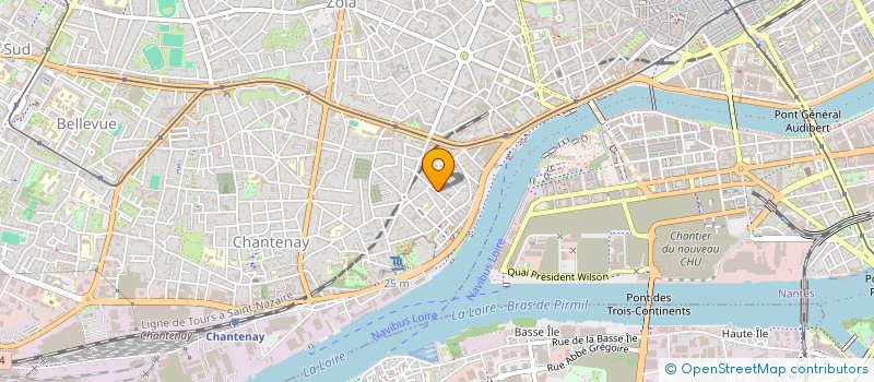 localisation de l'entreprise LA FENETRE DE NANTES - ASSOCIATION POUR LA CULTURE ET LA CREATIVITE à NANTES