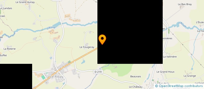 localisation de l'entreprise LA FENN'EKIP  LE RIBAY