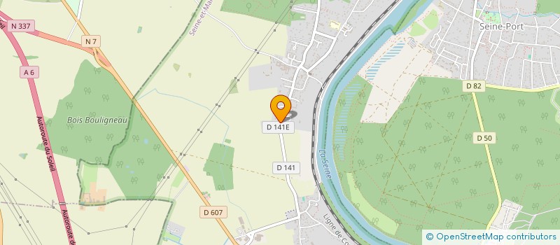 localisation de l'entreprise LA FEREOFONCIERE  SAINT-FARGEAU-PONTHIERRY