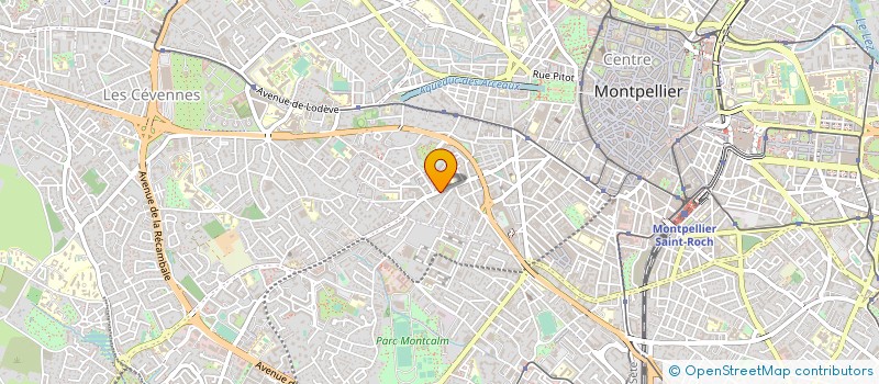 localisation de l'entreprise LA FERME à MONTPELLIER