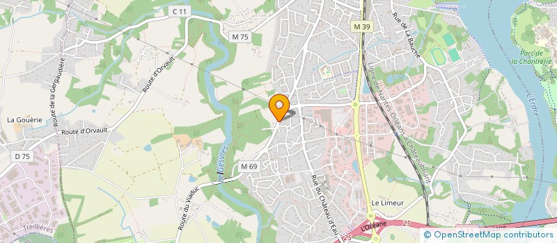 localisation de l'entreprise LA FERME à LA CHAPELLE-SUR-ERDRE