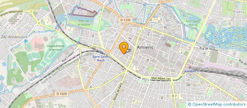 localisation de l'entreprise LA FERME à AMIENS