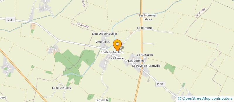 localisation de l'entreprise LA FERME à BOISCOMMUN