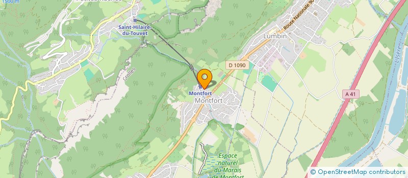 localisation de l'entreprise LA FERME  LUMBIN