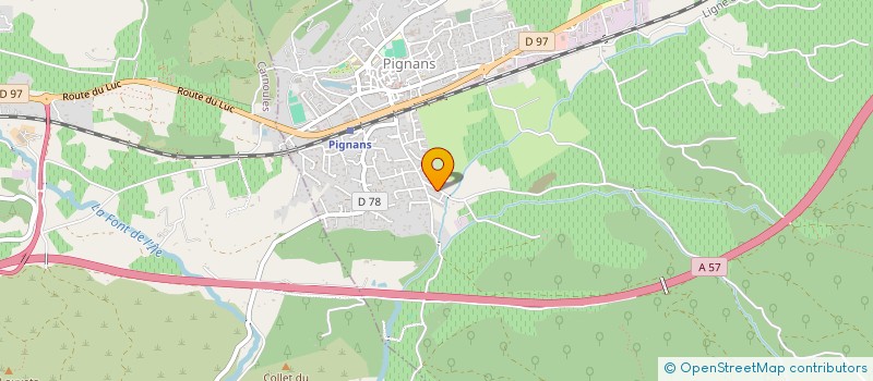 localisation de l'entreprise LA FERME  PIGNANS