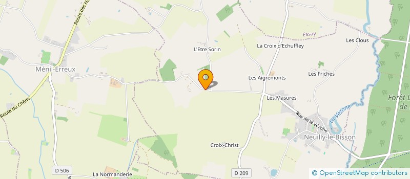 localisation de l'entreprise LA FERME à HAUTERIVE