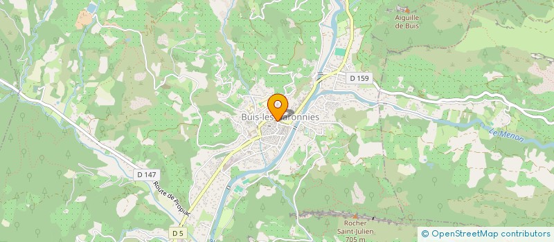 localisation de l'entreprise LA FERME à BUIS-LES-BARONNIES