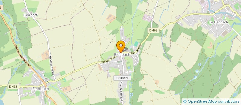 localisation de l'entreprise LA FERME  RIESPACH
