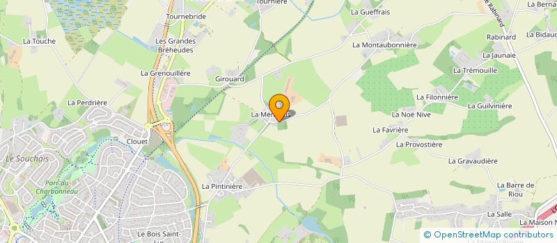 localisation de l'entreprise LA FERME A CUEILLIR à CARQUEFOU
