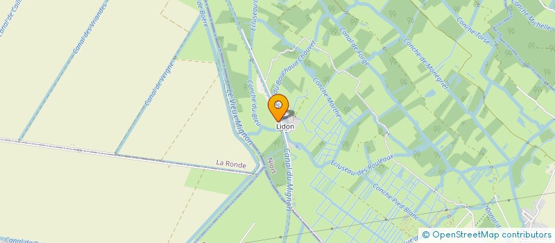 localisation de l'entreprise LA FERME A PAPA  SAINT-HILAIRE-LA-PALUD