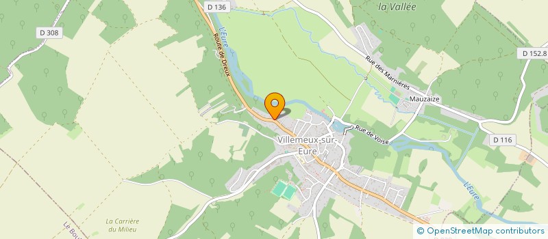 localisation de l'entreprise LA FERME AU COLOMBIER à NERON