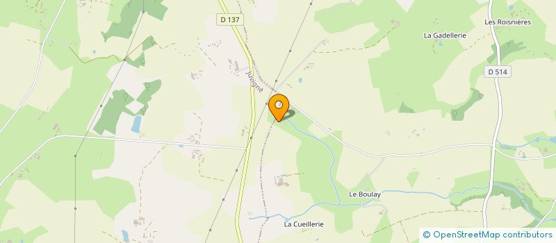 localisation de l'entreprise LA FERME AUX SAVEURS EARL  SAINT-HILAIRE-DU-MAINE