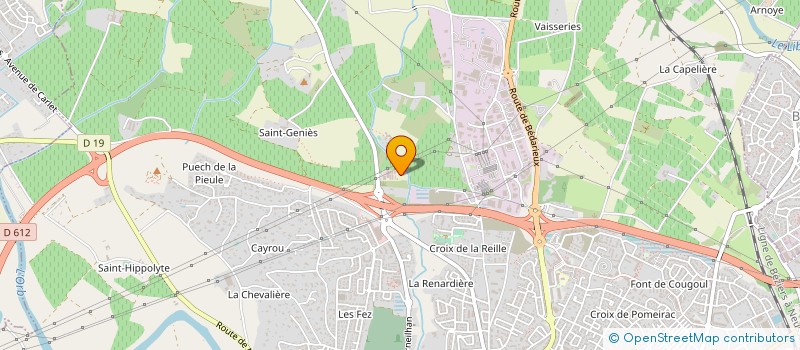 localisation de l'entreprise LA FERME BITERROISE à BEZIERS