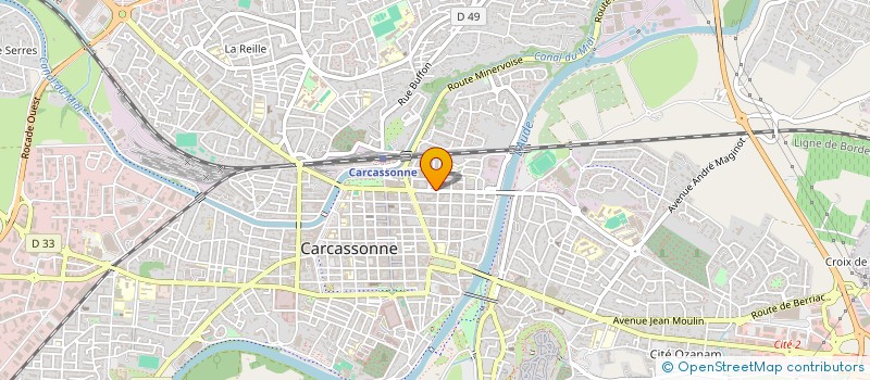 localisation de l'entreprise LA FERME BRAISEE à CARCASSONNE