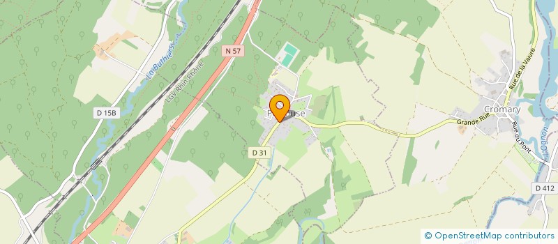 localisation de l'entreprise LA FERME CH  PERROUSE