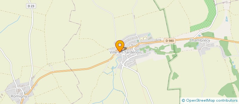 localisation de l'entreprise LA FERME CHAMPENOISE  VILLE-EN-TARDENOIS