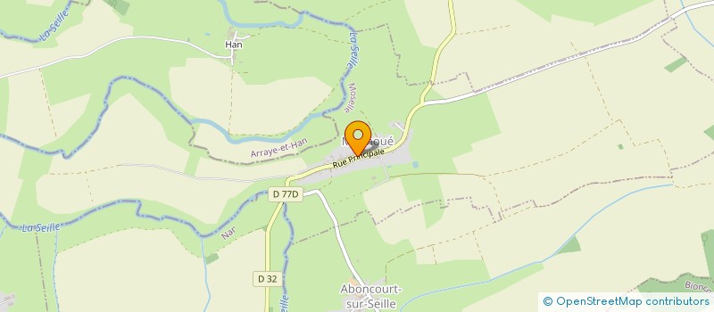 localisation de l'entreprise LA FERME D'ALAINCOURT à ALAINCOURT-LA-COTE