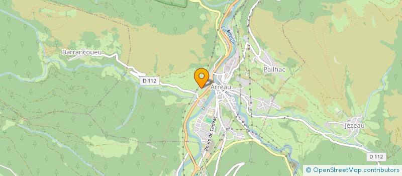 localisation de l'entreprise LA FERME D'ARREAU  ARREAU